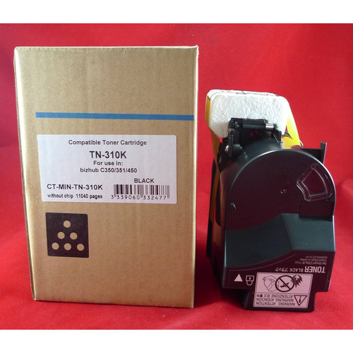 Тонер Konica-Minolta bizhub C350/351/450 TN-310K black (230г) ELP Imaging® тонер konica minolta bizhub c350 351 450 tn 310k black 230г elp imaging®