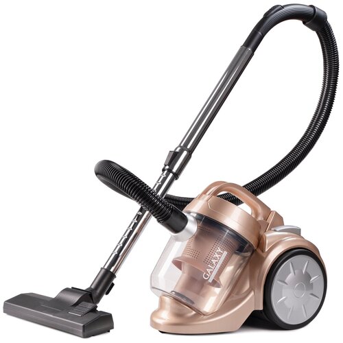 Galaxy GL 6230 Пылесос номинальная потребляемая мощность 1700 Вт 3-ступенчатая система фильтрации циклонный фильтр входной фильтр тонкой очистки выходной хлопчатобумажный фильтр мощность всасывания 350 Вт циклонная система без потери мощности всасывания объём контейнера 2 л легкая очистка контейнера автоматическое сматывание шнура длина шнура питания 45 м длина шланга 14 м номинальное напряжение 220-240 В номинальная частота 50 Гц АКСЕССУАРЫ телескопическая удлинительная трубка д 685000₽