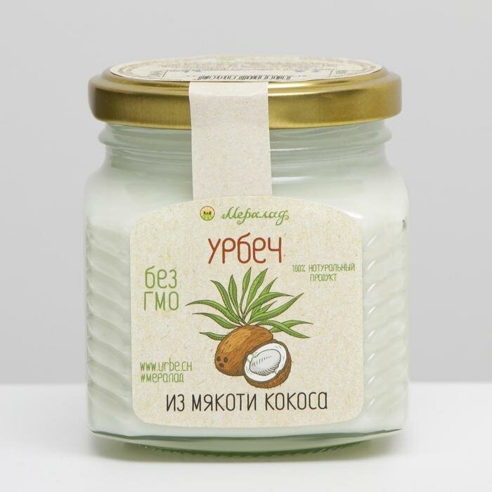 Урбеч из мякоти кокоса, 230 г 1 шт