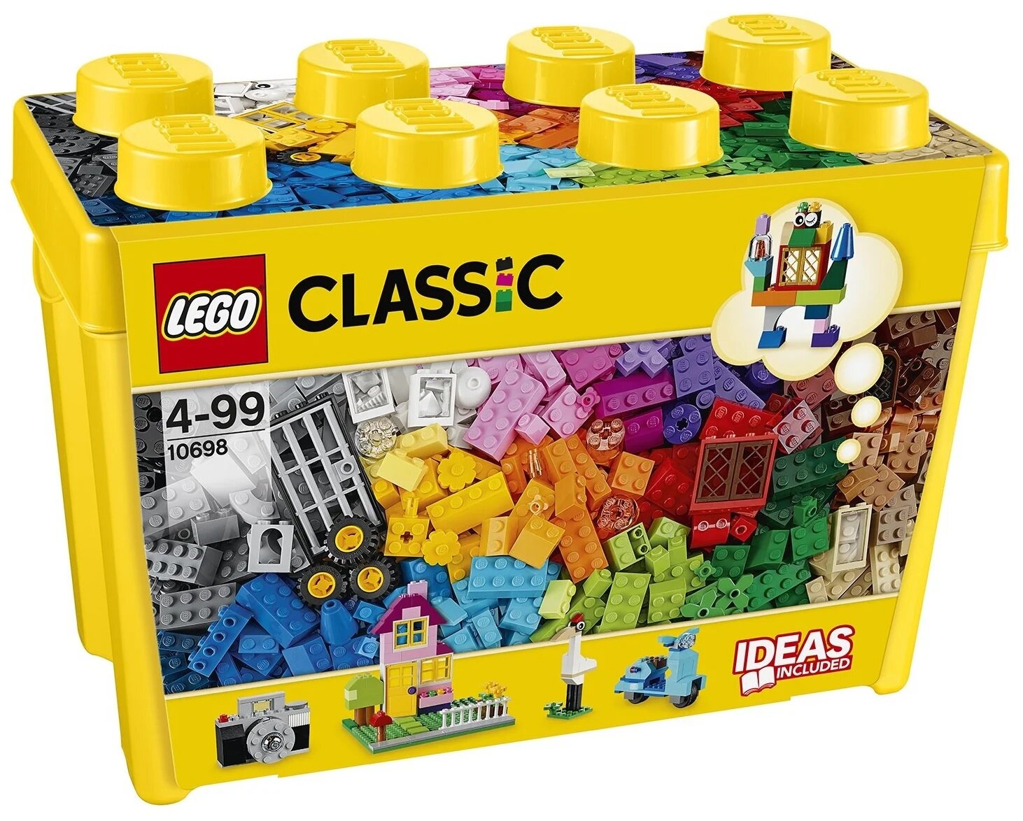 Конструктор Lego Classic Классика Набор для творчества большого размера 790 деталей