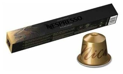 Кофе капсулы Nespresso Original Nicaragua, 10 капсул в уп, 1 упаковка