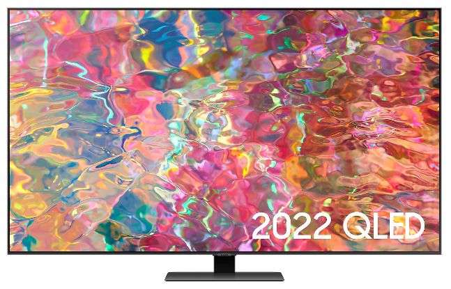 65" Телевизор Samsung QE65Q80BAT HDR, QLED, черный