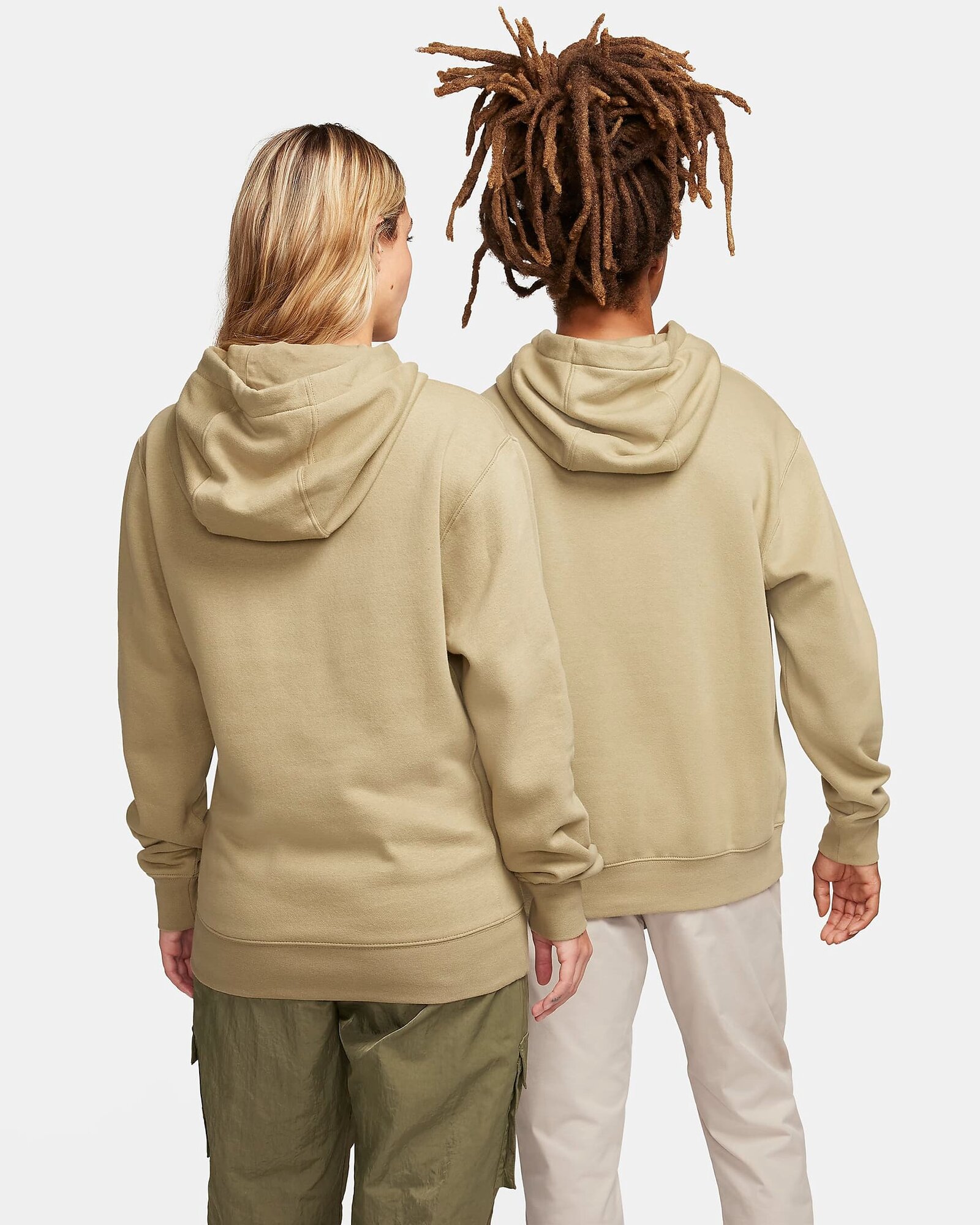 Худи спортивное NIKE Club, размер XL, , оливковый — фото 1