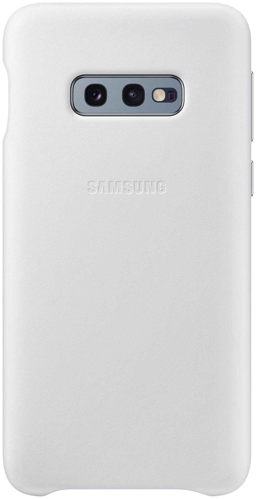 Накладка Samsung Leather Cover для Samsung Galaxy S10e SM-G970 EF-VG970LWEGRU белая