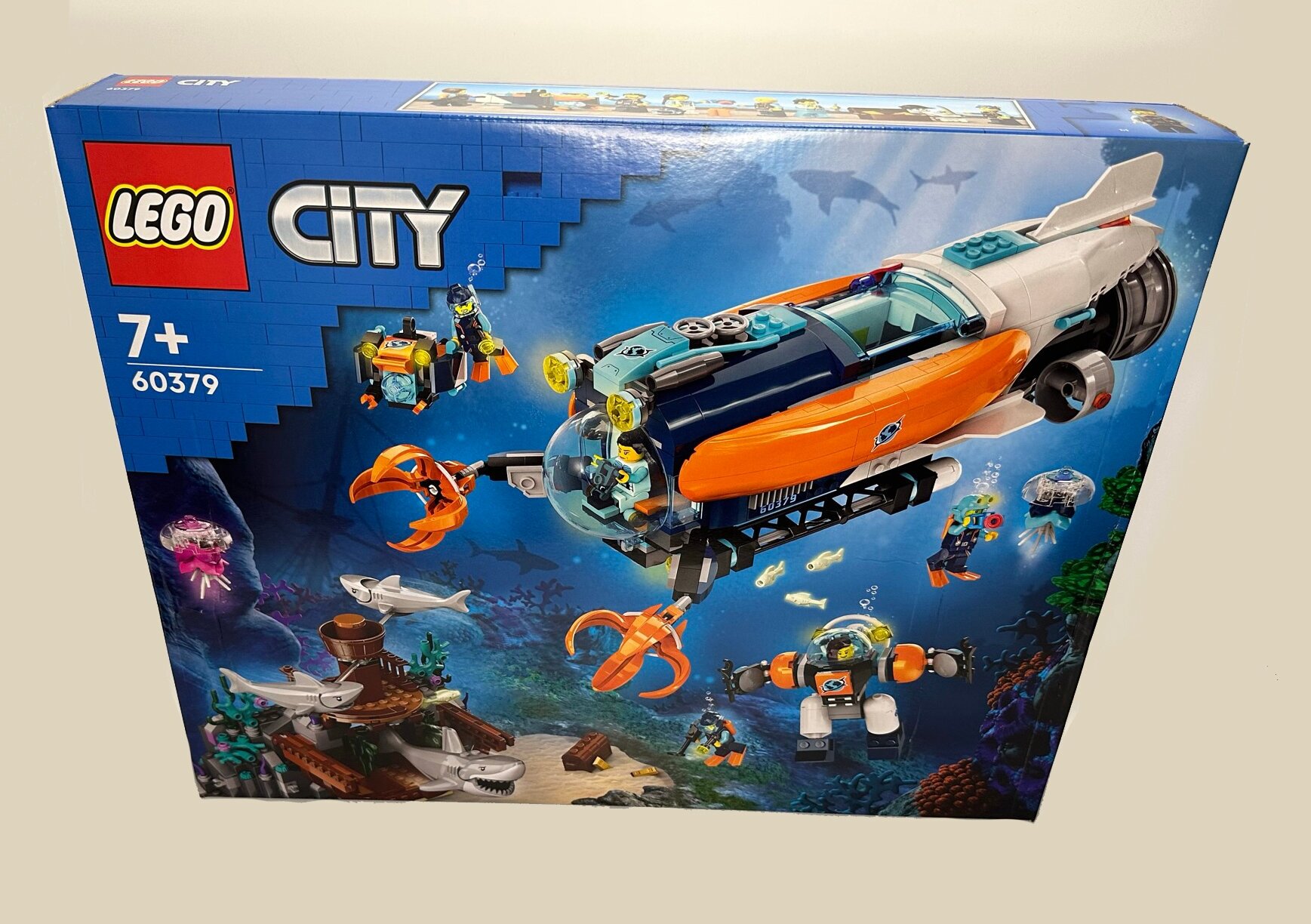 LEGO City Глубоководная исследовательская подводная лодка 60379 - фото №13