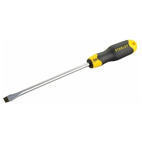 Отвертка прямой наконечник STANLEY Cushion Grip SL6.5x150 мм отвертка stanley cushion grip pz1 75 мм 0 64 955