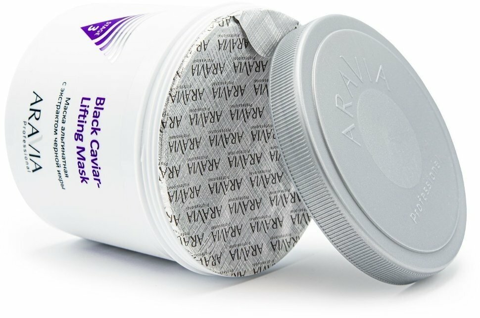 Aravia professional Маска альгинатная с экстрактом черной икры Black Caviar-Lifting 550 мл (Aravia professional, ) - фото №13