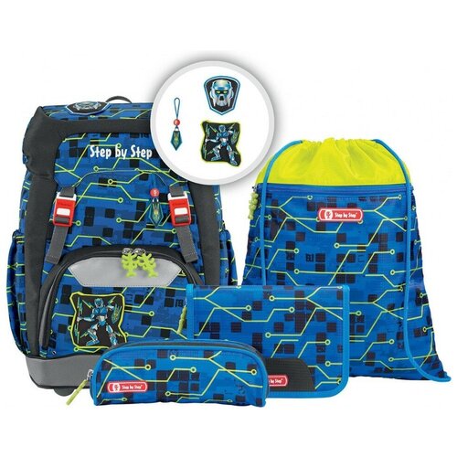 фото Рюкзак step by step grade 4 предмета future robot