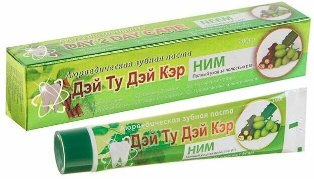 Зубная паста аюрведическая Ним, 100 г.