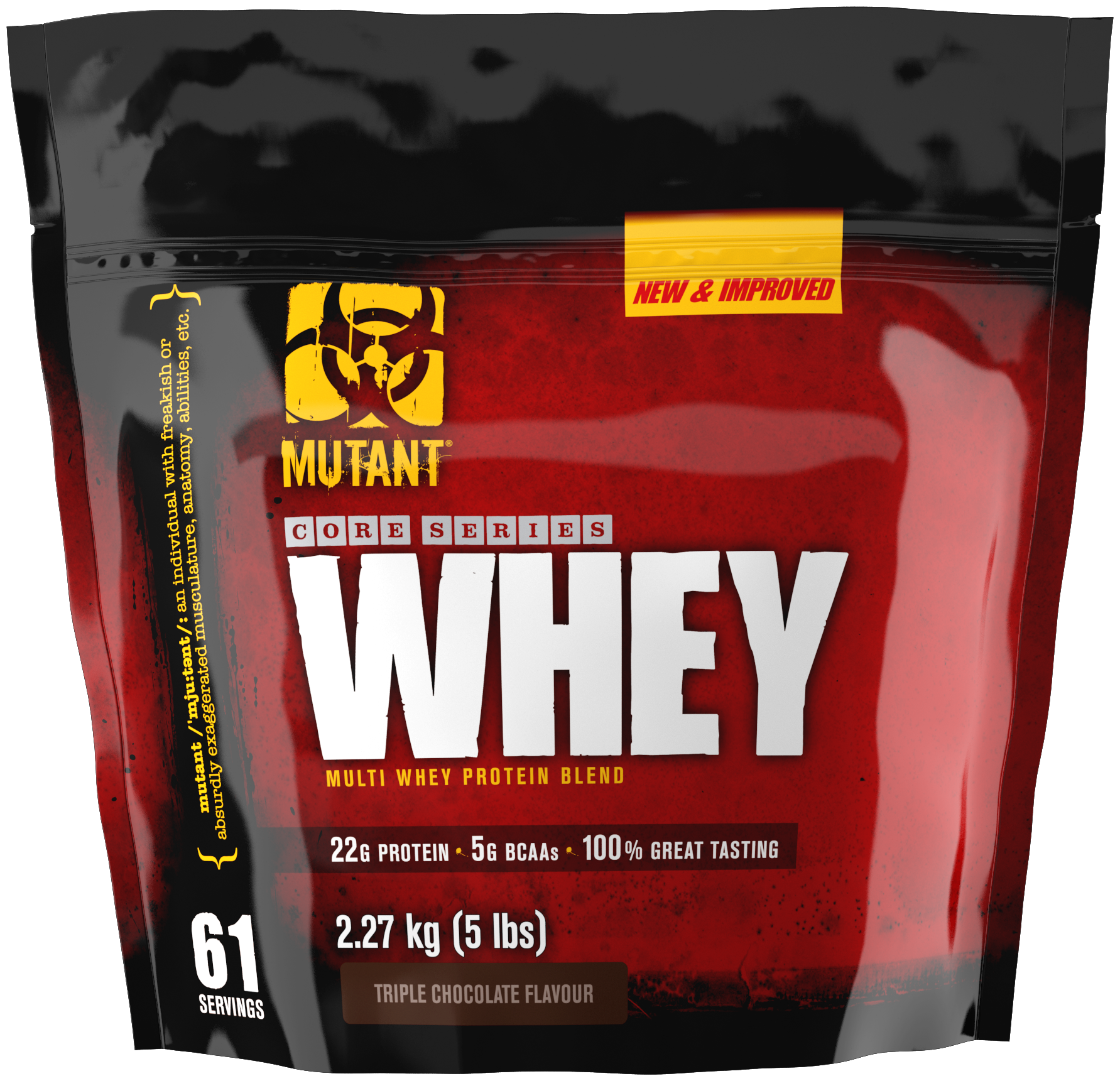 Протеин для спортсменов Mutant Whey 5 lb Triple Chocolate