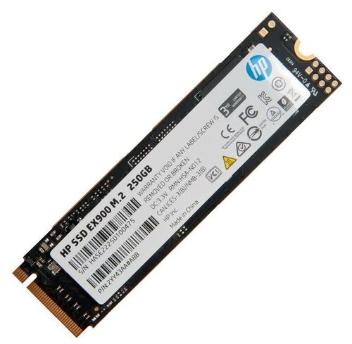 250Gb SSD HP EX900 2YY43AA D L T