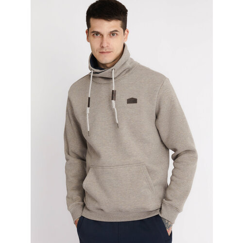 фото Худи zolla, размер l int, коричневый