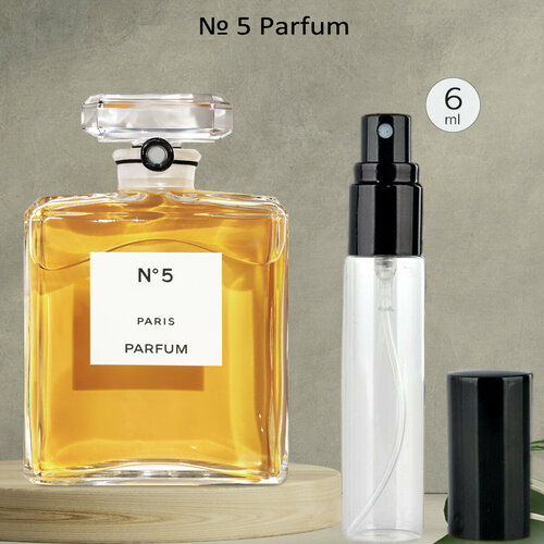 Gratus Parfum Номер 5 духи женские масляные 10 мл (спрей) + подарок