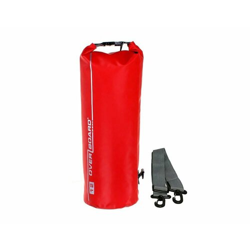 Водонепроницаемый гермомешок (с плечевым ремнем) OverBoard OB1003 - Waterproof Dry Tube Bag -12L гермомешок overboard dry tube bag blue 12 литров