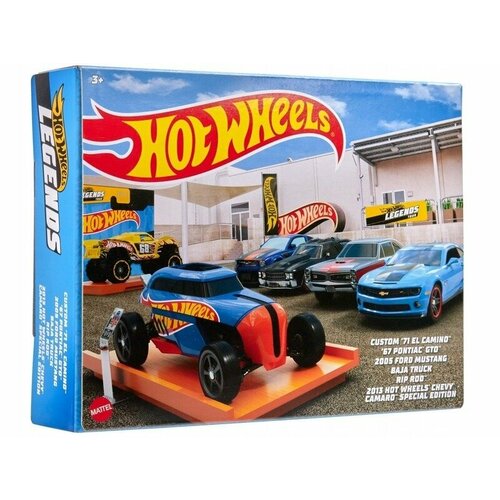 Набор Hot Wheels из 6 металлических машинок 1:64 Легенды HLK50