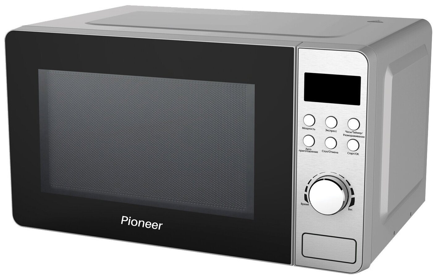 Микроволновая печь Pioneer MW228D, серебристый