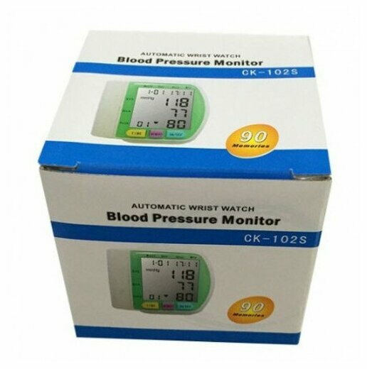 Тонометр / Тонометр на запястье / Blood Pressure Monitor / Цифровой