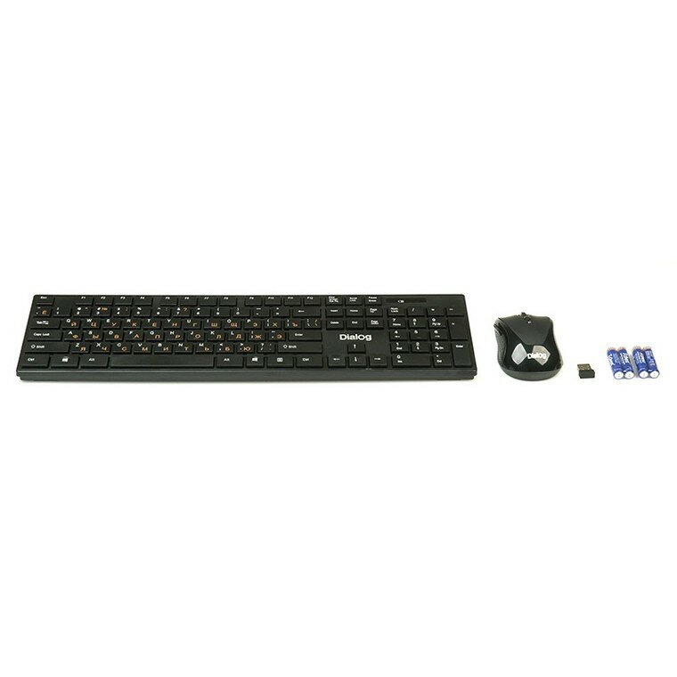 Комплект Dialog KMROP-4030U, USB, черный
