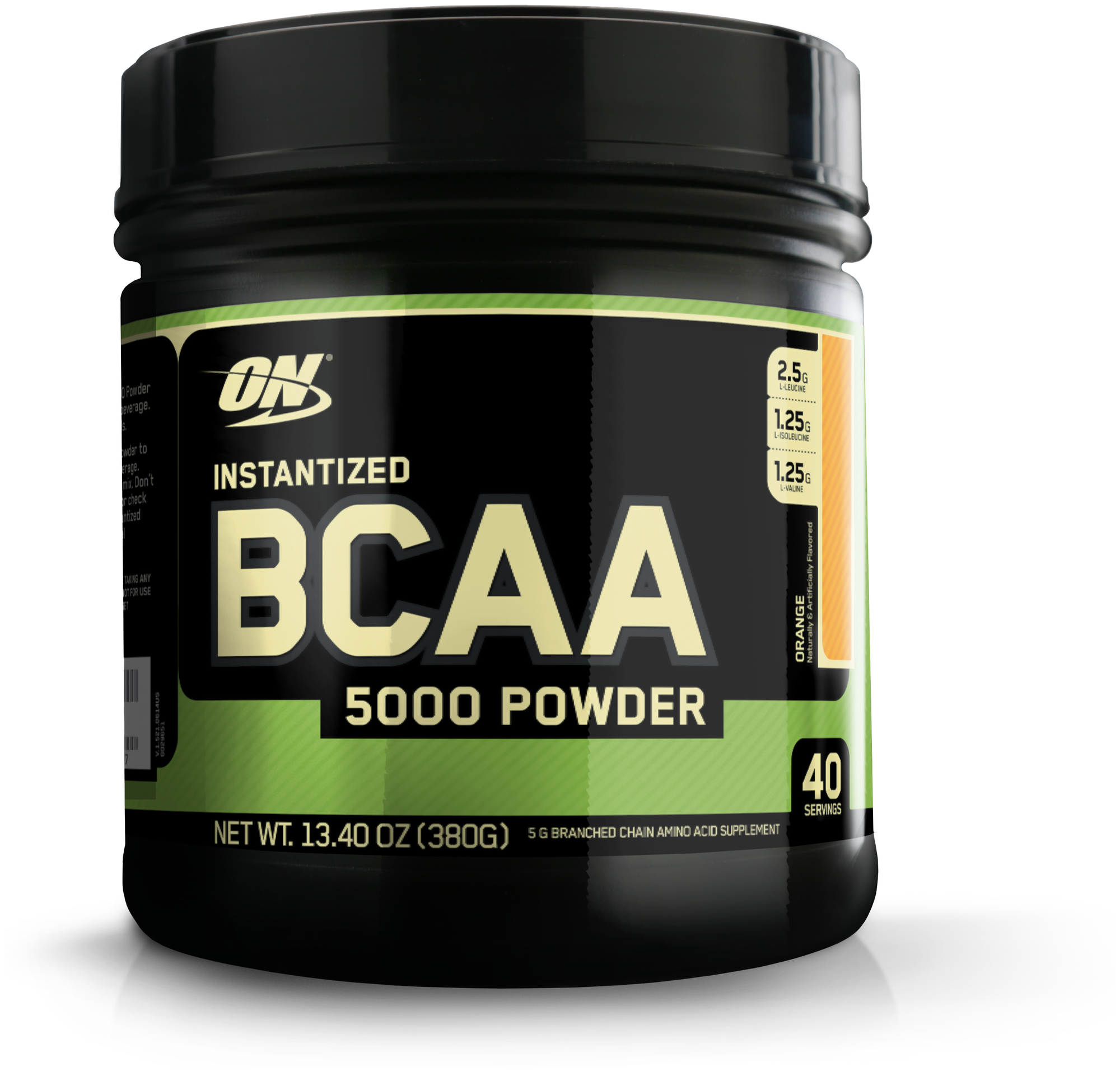 BCAA 5000, 380 г / Со вкусом, Orange / Апельсин