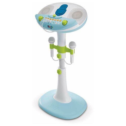 Детская караоке система с двумя микрофонами Singing Machine Kids Pedestal со съемным стендом, звуковыми эффектами и подсветкой