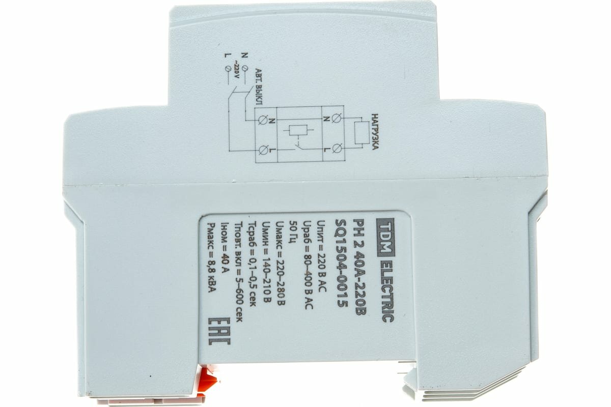 Реле напряжения TDM ELECTRIC РН 2 SQ1504-0015