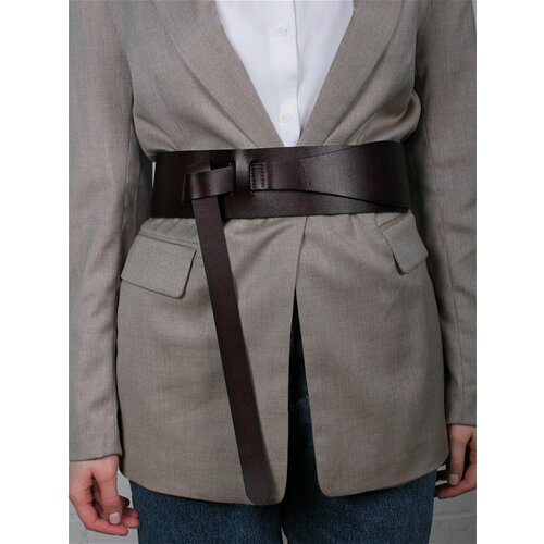 фото Ремень неушанка, коричневый