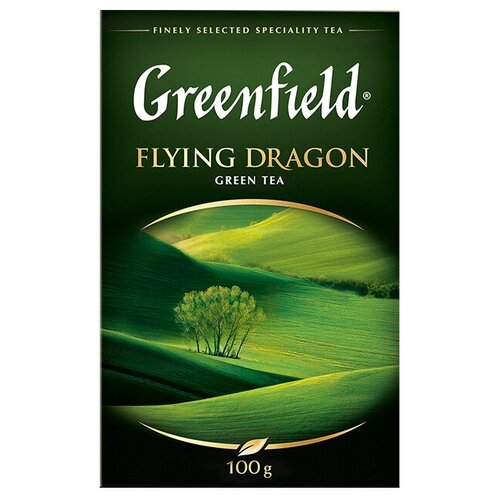 Чай зеленый листовой Greenfield Flying Dragon, 100 г