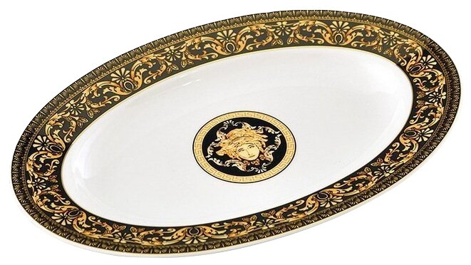 Блюдо для гарнира овальное Сабина Версаче Классик, 22 см, Leander