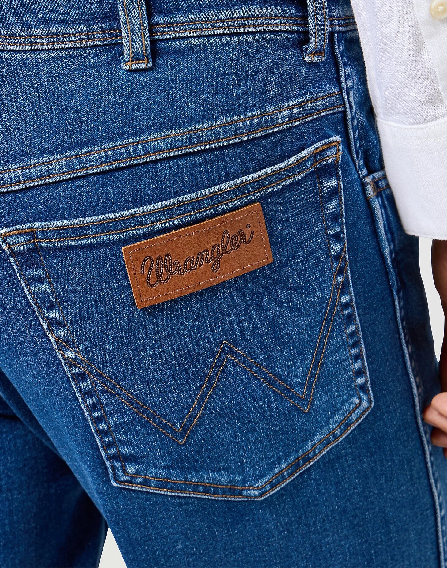 Джинсы Wrangler Texas, размер 38/32, синий — фото 1