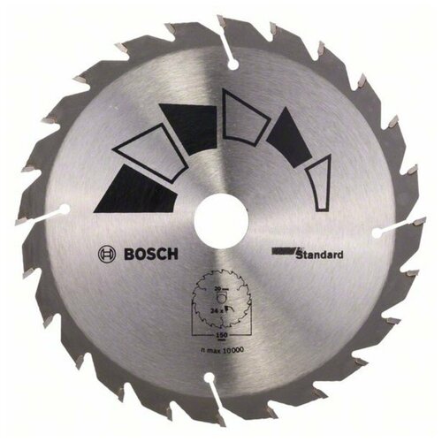 Пильный диск BOSCH Standard 2609256806 150х20 мм 720₽