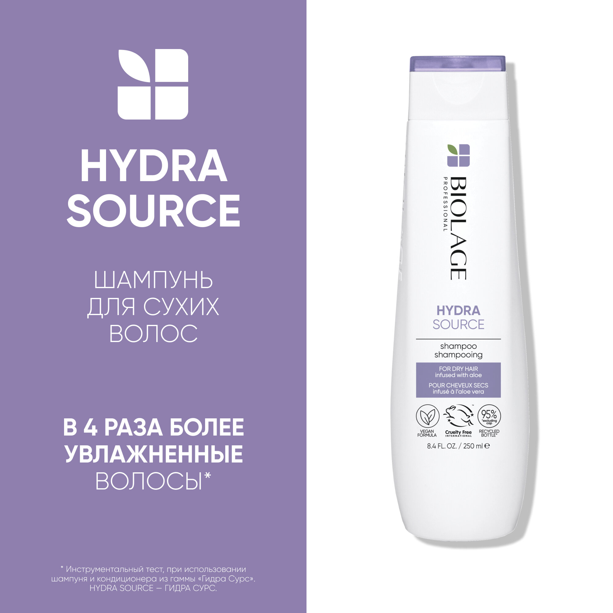 BIOLAGE HYDRASOURCE Шампунь для сухих волос 250мл