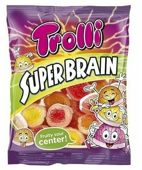 Trolli Мармелад Super Brain, 3 шт - фотография № 2