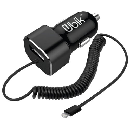 Автомобильное зарядное устройство Ubik UCP12L, черный