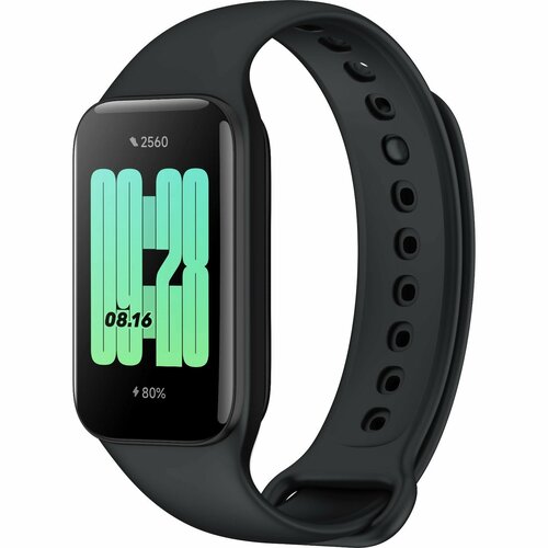 Фитнес-браслет Redmi Smart Band 2 GL, пульсометр, уровень кислорода, уведомления, черный