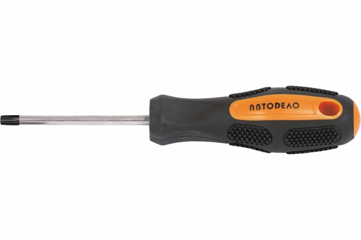 Отвертка TORX АвтоDело T6x125мм на держателе 30906