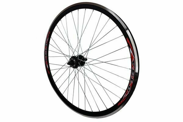 фото Колесо 27,5 заднее, гайки, дисковый тормоз, промподшипники, двойной обод