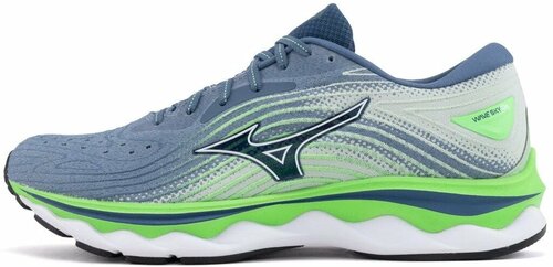 Кроссовки Mizuno, размер 12 UK, зеленый