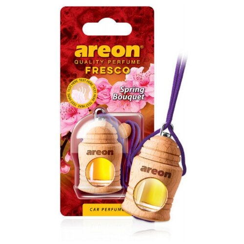 AREON 704-051-328 Ароматизатор на зеркало Areon fresco бутылочка весенний букет