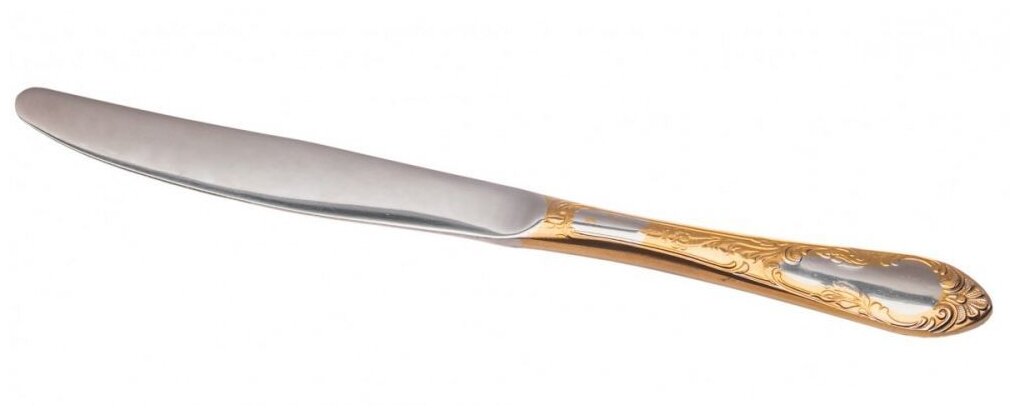 Нож столовый цельнометаллический М-18 'Посольский' с покрытием ЛНТП НС-М18ЦЛНТП