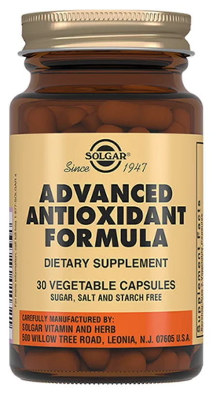 Solgar Advanced Antioxidant Formula капс., 30 шт.