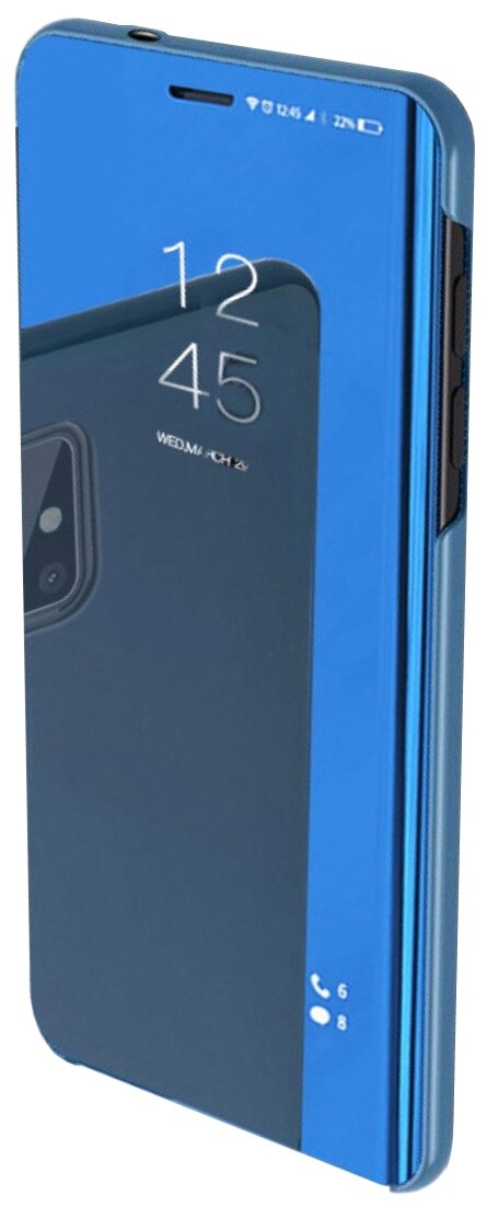 Чехол MyPads Clear View Cover для Samsung Galaxy A71 SM-A715F (2020)