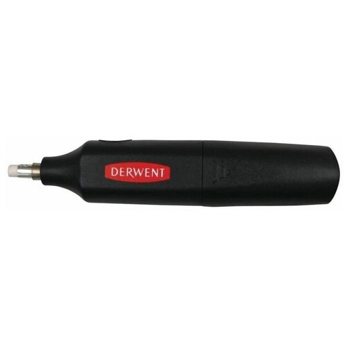 Derwent Ластик электрический Battery operated eraser черный 8 шт.