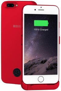 Фото Чехол-аккумулятор INTERSTEP Metal battery case для iPhone 6 Plus/7 Plus 5000 мА·ч