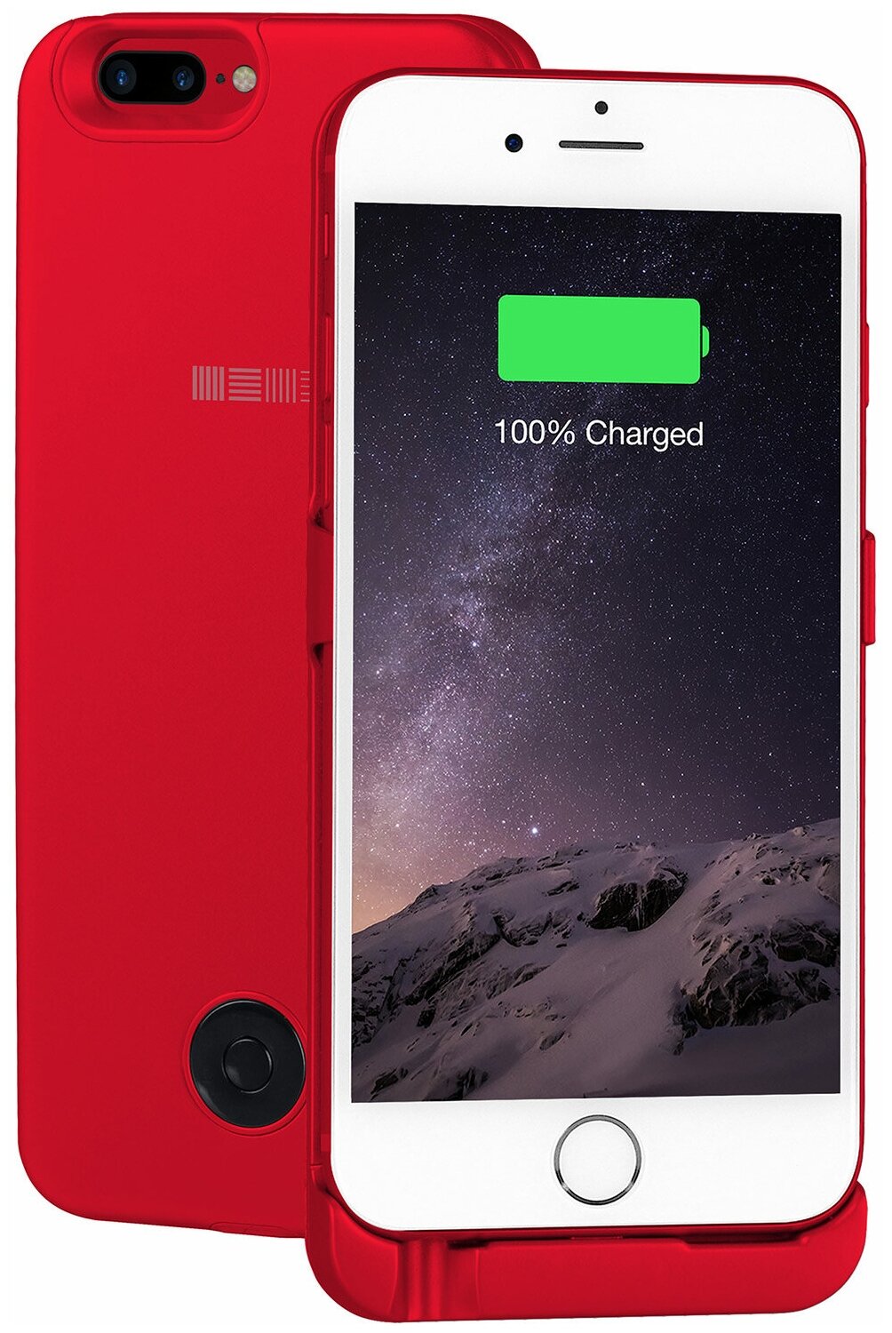 Чехол-аккумулятор INTERSTEP Metal battery case для iPhone 6 Plus/7 Plus 5000 мА·ч