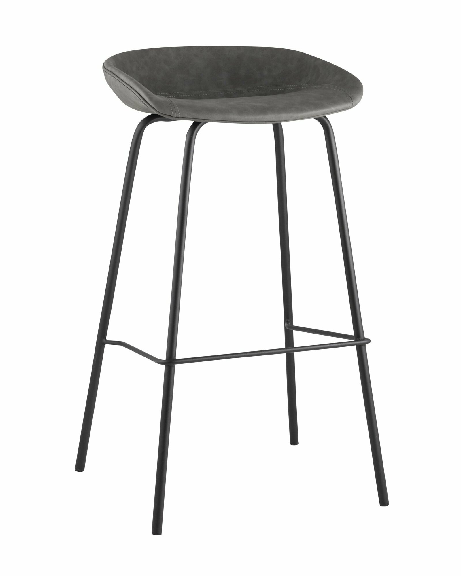 Стул барный STOOL GROUP Beetle Lite PU Серый