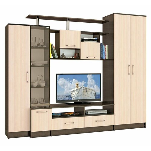 Гостиная Оскар-5 ВенгеДуб молочный Тэкс 22265₽