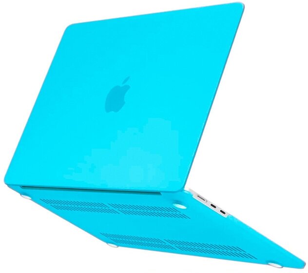 Чехол для Macbook Air 13,6 M2 A2681 2022 Nova Store Case голубой