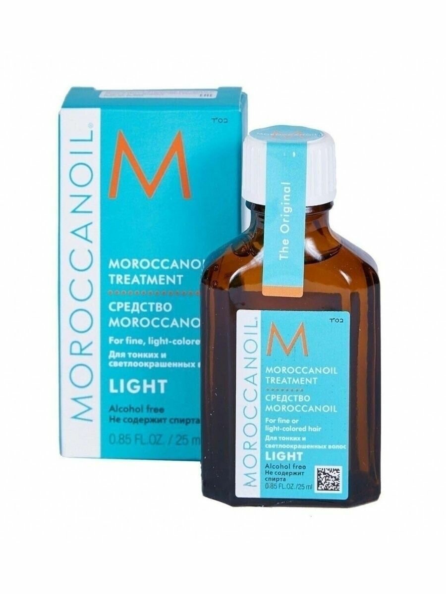 Moroccanoil Восстанавливающее масло LIGHT для тонких светлых волос 200мл (Moroccanoil, ) - фото №7