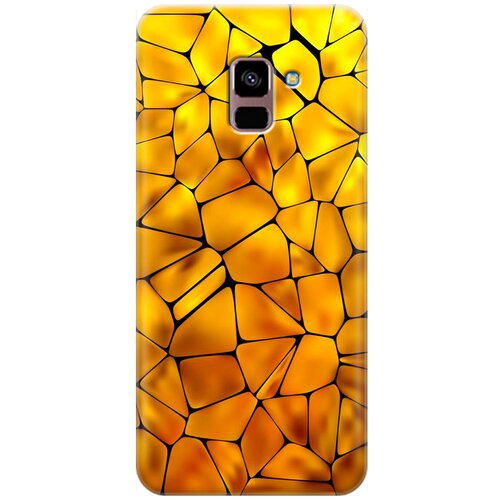 RE: PA Накладка Transparent для Samsung Galaxy A8+ (2018) с принтом Янтарный узор re pa накладка transparent для samsung galaxy a7 2018 с принтом янтарный узор