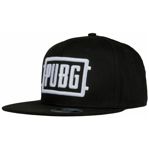 фото Бейсболка gaya pubg snapback 3d logo размер one size, черный